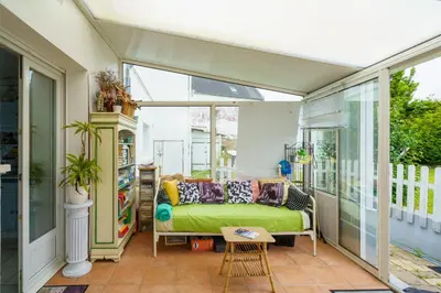 Balcon ou terrasse dans l'établissement Ty Provans e Breizh - Maison pour 12p