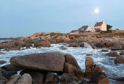 Paysage naturel près de la maison de vacances