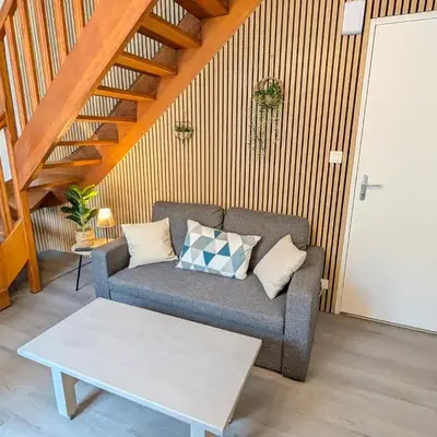 Chaleureux T3 Duplex Centre - 10 min de la gare à pied