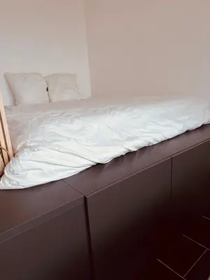 Un ou plusieurs lits dans un hébergement de l'établissement Brõcean - Studio with sea view -