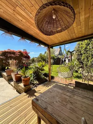 Jardin de l'établissement Cozy house between Brest & beaches