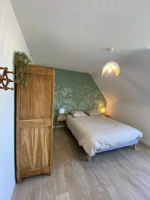 Un ou plusieurs lits dans un hébergement de l'établissement Villa Mahina - 6 chambres - 12 pers