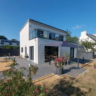 Bâtiment de la maison de vacances