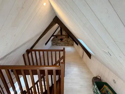 Plan de l'établissement Le Rumorvan - Magnifique maison en pierre renovee