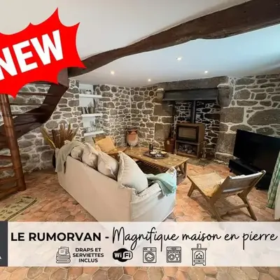 Le Rumorvan - Magnifique maison en pierre renovee