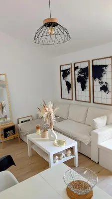 Coin salon dans l'établissement Maison cosy