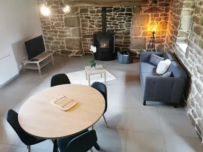 Coin salon dans l'établissement Au fil de l'eau