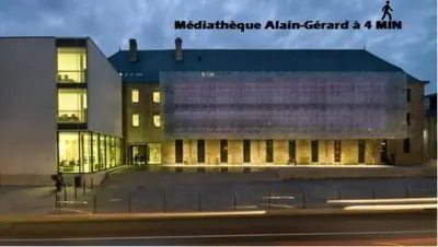 Plan de l'établissement Cosy logement Hyper Centre-ville