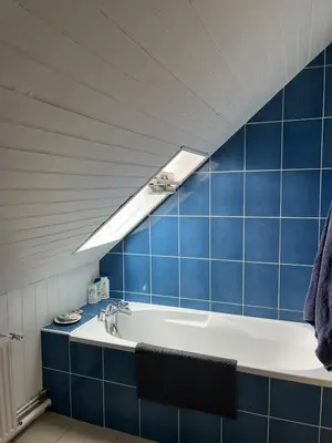 Salle de bains dans l'établissement Le 49 de la Pointe