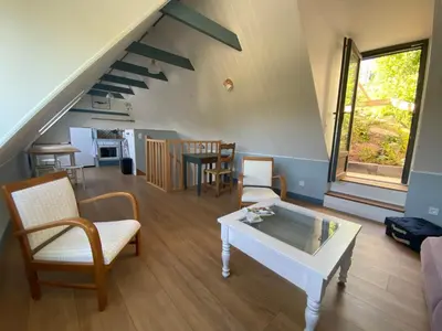 Cuisine ou kitchenette dans l'établissement Maison avec terrasse vue sur mer