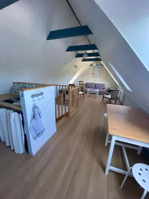 Cuisine ou kitchenette dans l'établissement Maison avec terrasse vue sur mer