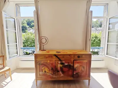 Balcon ou terrasse dans l'établissement L'Esquisse Morlaisienne