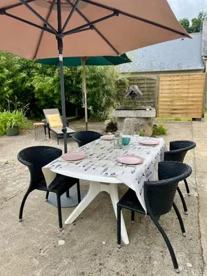 Jardin de l'établissement Ty Kerguen - A l'abri du temps, Route de l'Ocean
