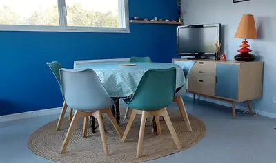 Plan de l'établissement Cocooning house with sea view for 5 people, 3 beds