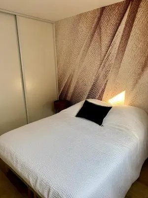 Un ou plusieurs lits dans un hébergement de l'établissement Duplex en plein coeur de Landerneau