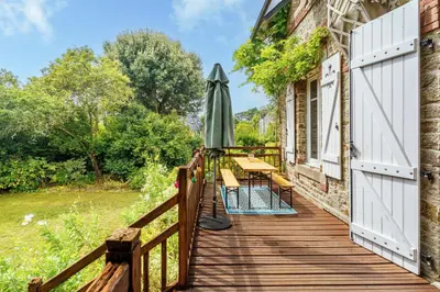 Jardin de l'établissement Ker Gaïdic - Proche Plage