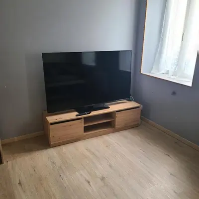Télévision ou salle de divertissement dans l'établissement Appartement Brest proximité gare et centre ville