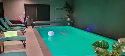 Plan de l'établissement Maison avec piscine - Ti Kiff