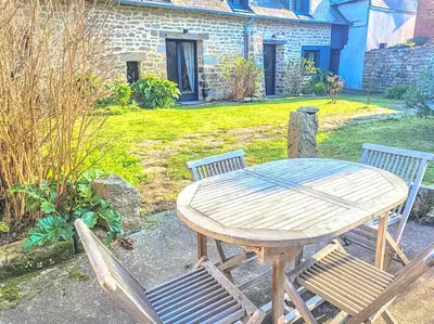 Jardin de l'établissement Fisherman's House 40M From Ocean In Kerity