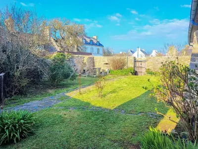 Jardin de l'établissement Fisherman's House 40M From Ocean In Kerity
