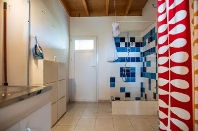Salle de bains dans l'établissement La dune des Amiets - Cléder