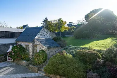 Paysage naturel près de la maison de vacances