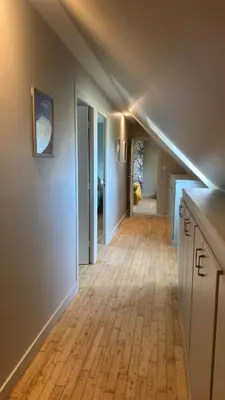 Plan de l'établissement Ty Glaz - Maison Bord de mer avec jardin, proche plage