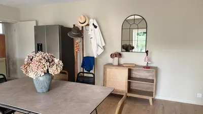 Plan de l'établissement Ty Glaz - Maison Bord de mer avec jardin, proche plage
