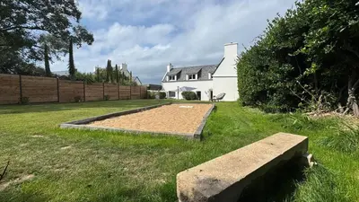 Jardin de l'établissement Ty Glaz - Maison Bord de mer avec jardin, proche plage