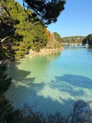 Paysage naturel près de la maison de vacances