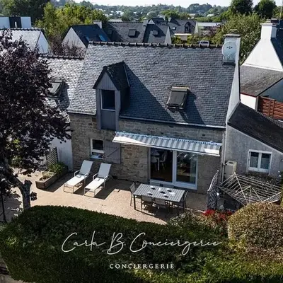 CAP-COZ Breton house 6 p FOUESNANT 100 m de la plage