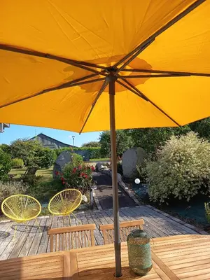 Plan de l'établissement Spacieux Chalet en Bois Massif au coeur du Finistère