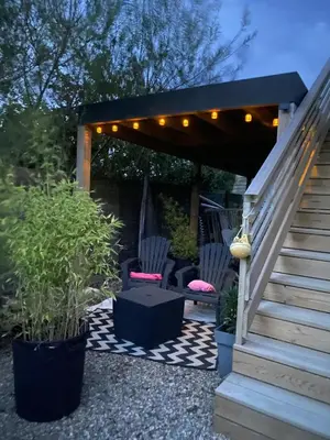 Jardin de l'établissement TyGroaz studio in Porspoder
