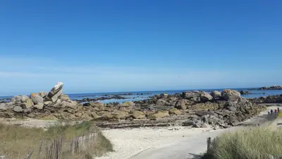 Paysage naturel près de la maison de vacances