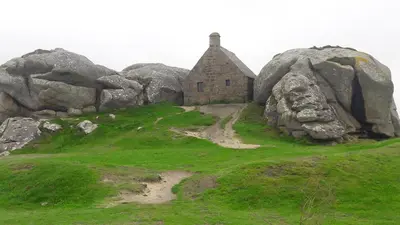Paysage naturel près de la maison de vacances