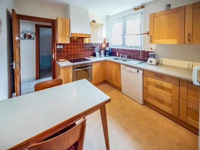 Cuisine ou kitchenette dans l'établissement Authentic Ty Parc Hamon