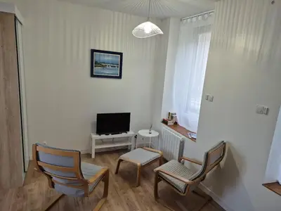 Télévision ou salle de divertissement dans l'établissement RDC Saint Renan