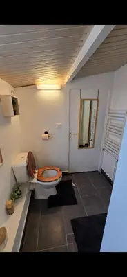 Coin salon dans l'établissement Chez la Rose