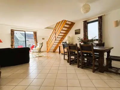 Plan de l'établissement Bénodet: Appartement Duplex à 50m de la plage, Vue Mer, Parking - FR-1-481-182