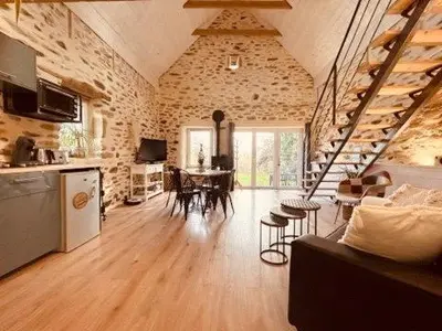 Cuisine ou kitchenette dans l'établissement La Casa de Natina Cocoon & Balnéo
