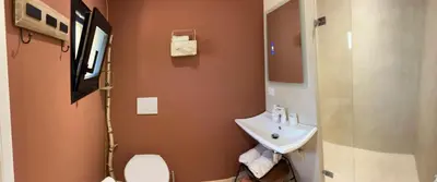 Salle de bains dans l'établissement Songe de Clarté