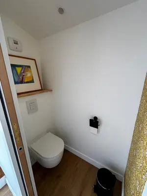 Salle de bains dans l'établissement L'Échappée Ressourçante