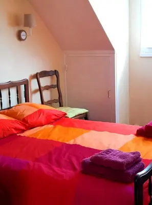 Un ou plusieurs lits dans un hébergement de l'établissement Maison sur la Presqu'île de Plougastel