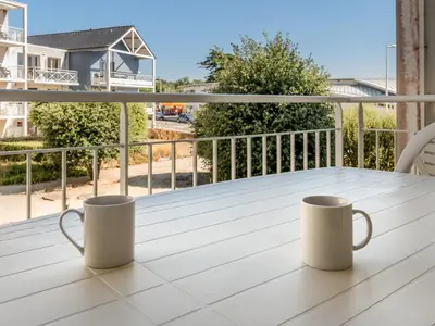 Balcon ou terrasse dans l'établissement D de Bertheaume N104 2P6