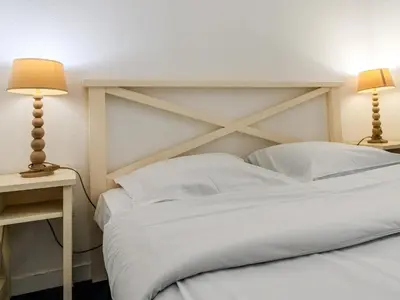 Un ou plusieurs lits dans un hébergement de l'établissement D de Bertheaume N104 2P6