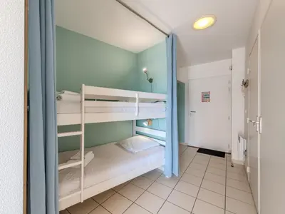 Un ou plusieurs lits dans un hébergement de l'établissement D de Bertheaume N214 2P5