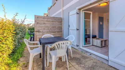 Balcon ou terrasse dans l'établissement T de Pentrez N75 2P4