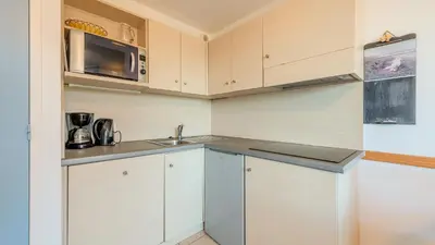 Cuisine ou kitchenette dans l'établissement T de Pentrez N75 2P4
