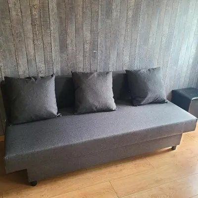 Coin salon dans l'établissement Appartement quartier St Michel
