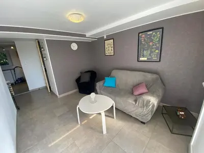 Plan de l'établissement Rez de jardin 2 chambres 5 places